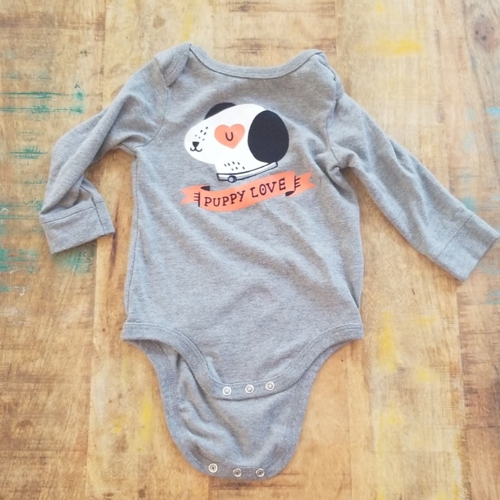6-9 M -Long sleeve onsies - 2 PC- Cat & Jack - Picture 2 of 4
